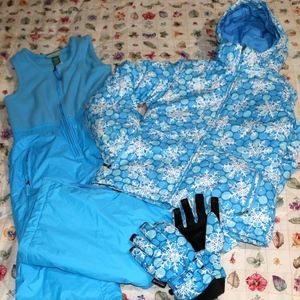 LL Bean Girls Snowsuit - Adorable!